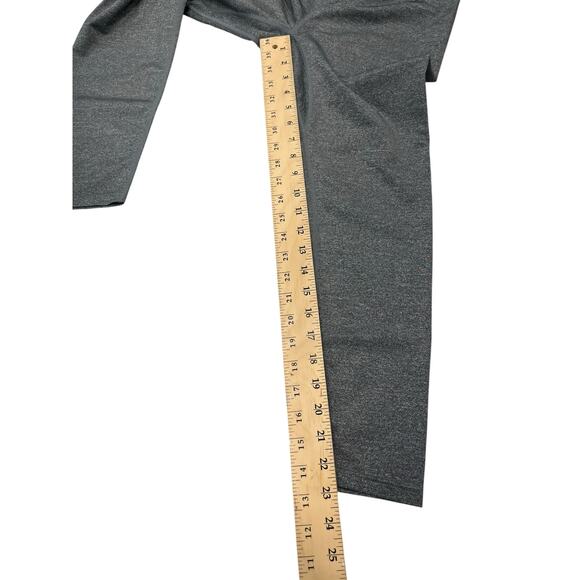 Sweat Shaper Sauna Leggings Womens Large Gray High Waist Compression Pants - Picture 9 of 10